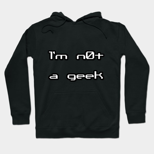 Geek Hoodie by BubiStore